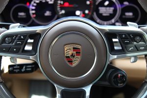 Porsche steering wheel