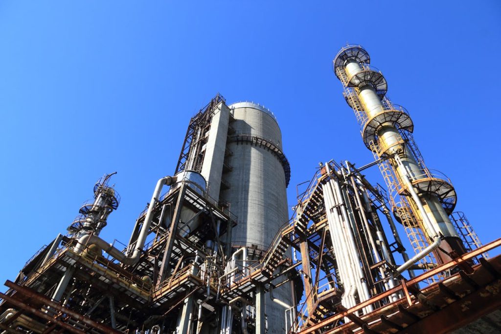 Oil refinery
