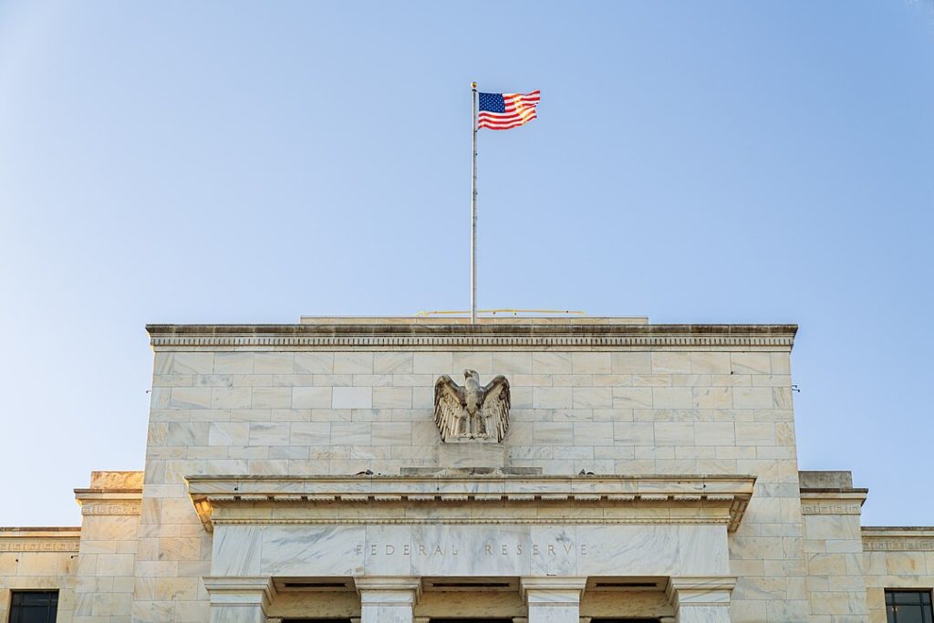 The Federal Reserve building in Washington, D.C.