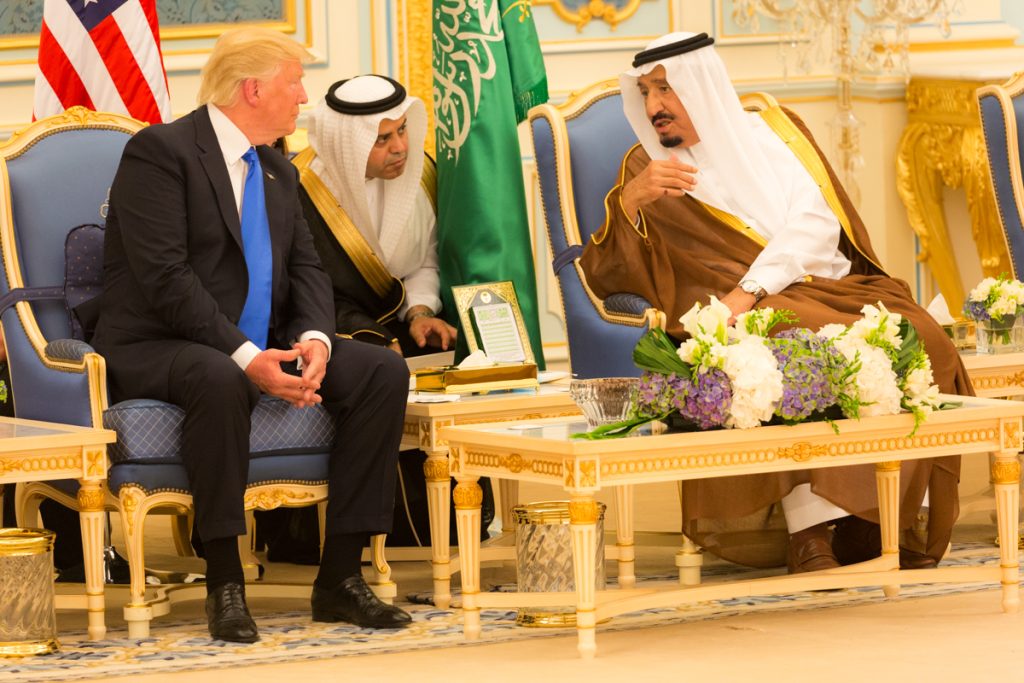 Trump and the Saudi King