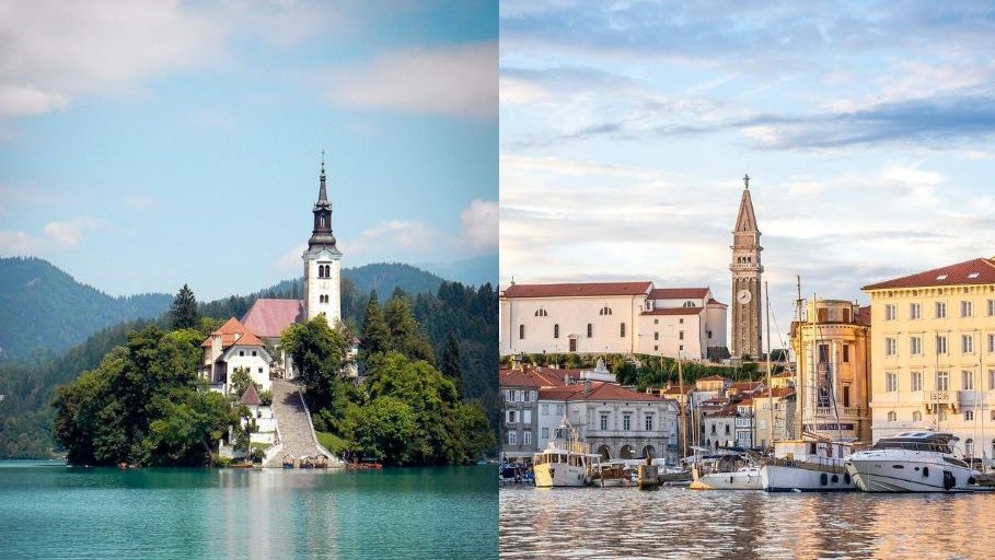 Piran in Bled