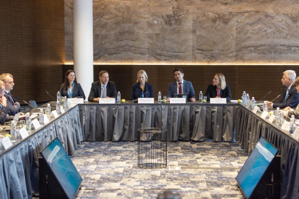 IMF and World Bank meeting roundtable