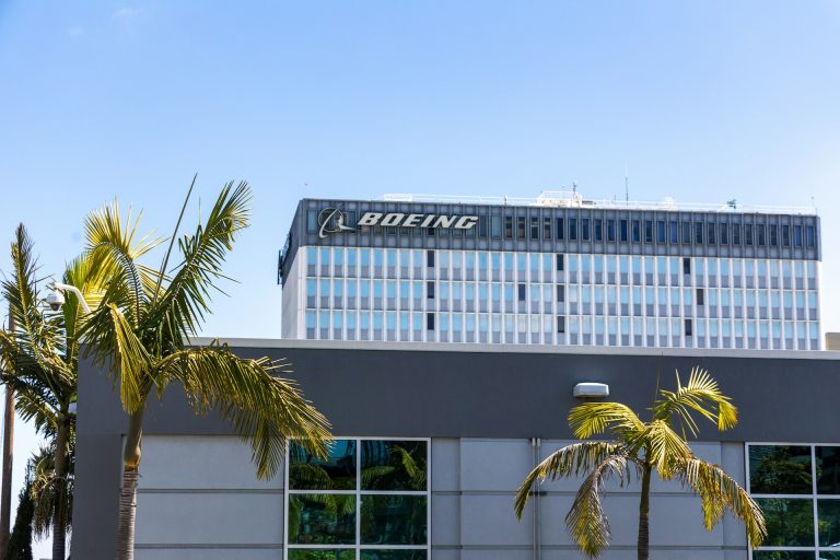 Boeing building