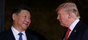 Đi Džinping in DOnald Trump