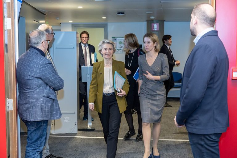 Ursula von der Leyen in Kaja Kallas