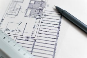 Construction blueprint