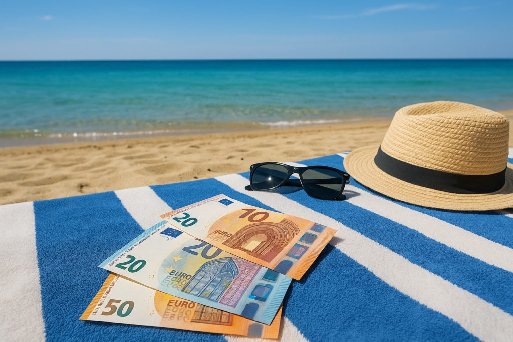 Plaža, evro