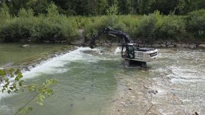 Ministrstvo za naravne vire in prostor, poplava, Sava, bager, obnova