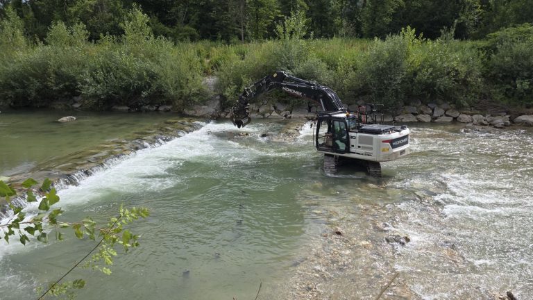 Ministrstvo za naravne vire in prostor, poplava, Sava, bager, obnova