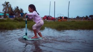 Tuvalu, otrok, poplave, podnebne spremembe