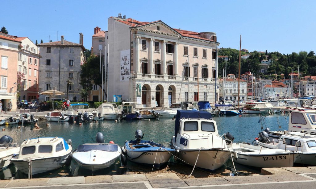 Piran, Pirano, ladje, barke