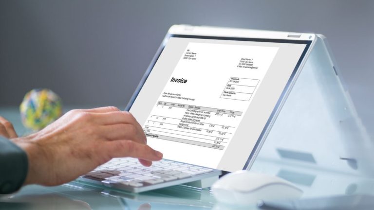 e-račun, računalnik. finance