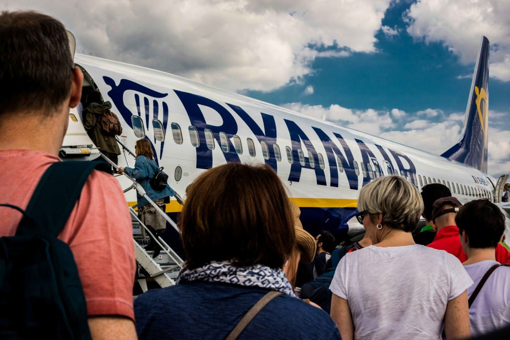 Ryanair, letalo