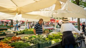 Tržnica, ljubljana, hrana