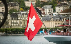 Švica, ladja, jezero