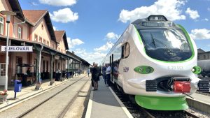 baterijski vlak Končar.