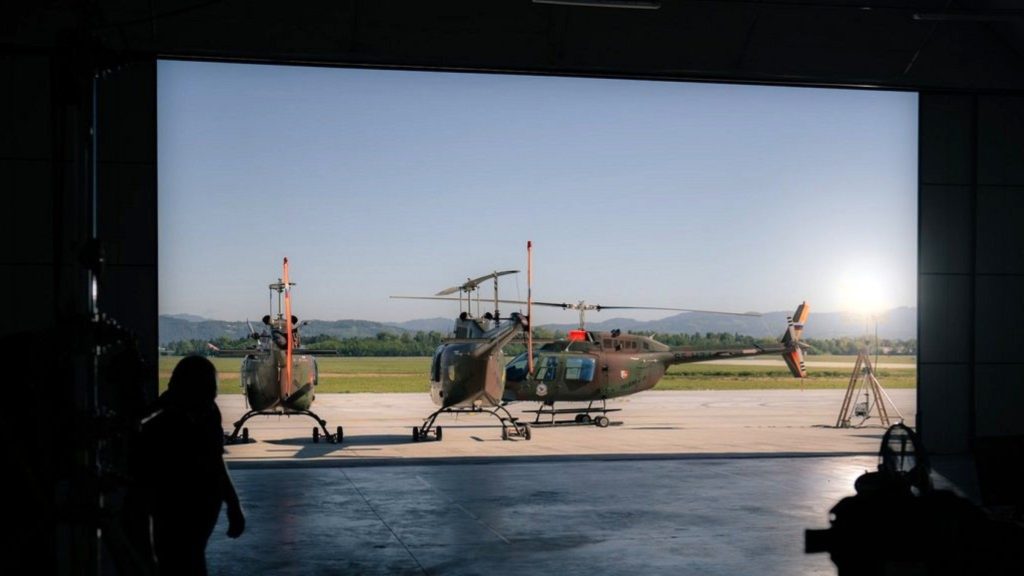 Slovenska vojska, helikopter