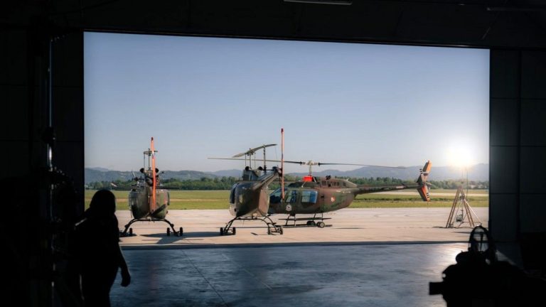 Slovenska vojska, helikopter