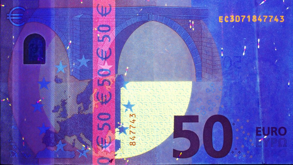 Evro, denar, valuta, bankovec