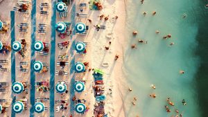 Hrvaška plaža, morje, obala, počitnice, dopust