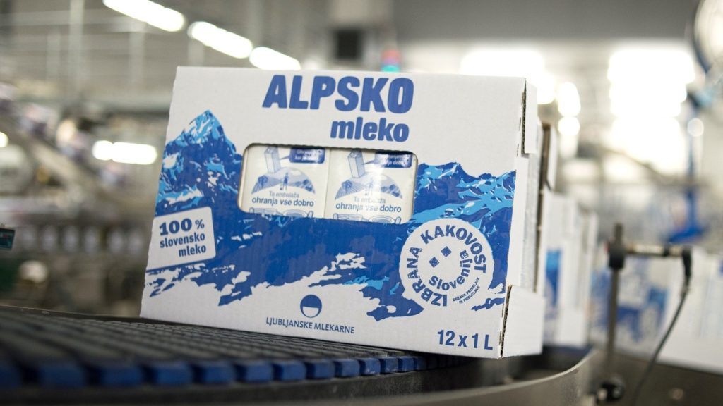 Ljubljanske mlekarne, alpsko mleko, proizvodnja