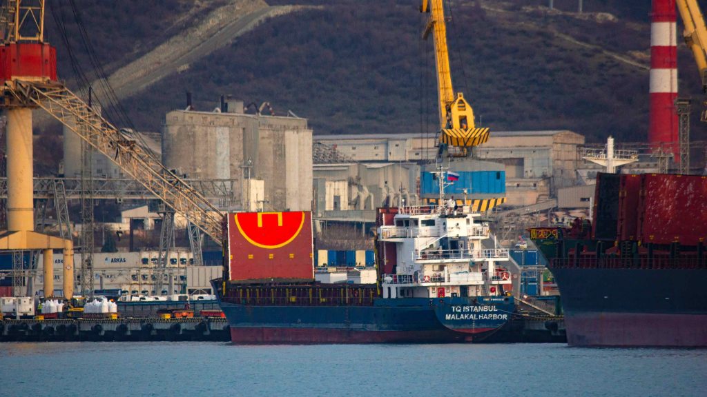 Tanker, Rusija, Črno morje, pristanišče