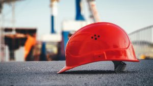 gradbeništvo, čelada, zaščita, delo