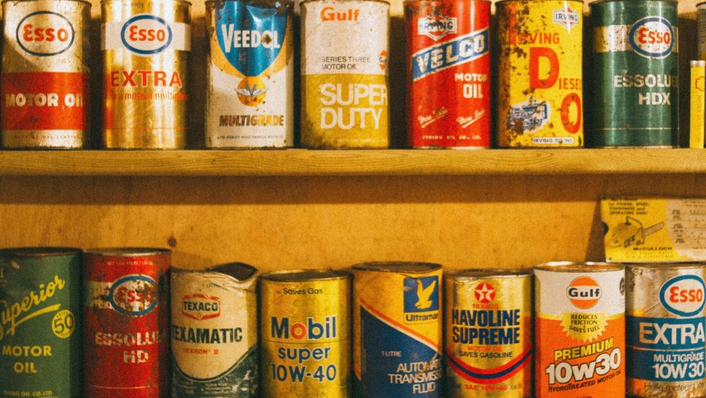 Industijska olja, motorna olja, maziva