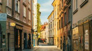 Ljubljana, ulica, mesto, stanovanja