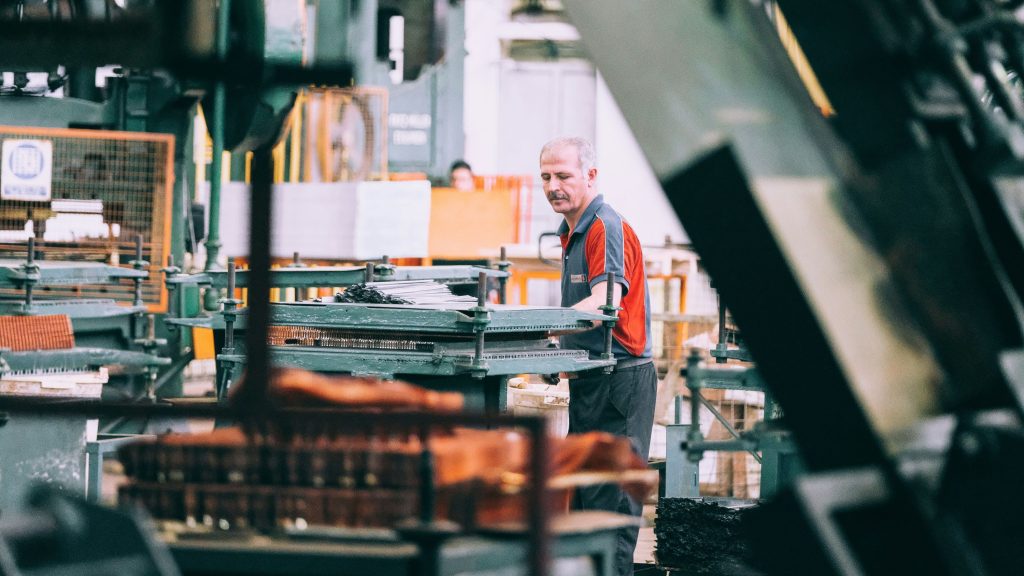 industrija, delavci, tovarna, tekoči trak