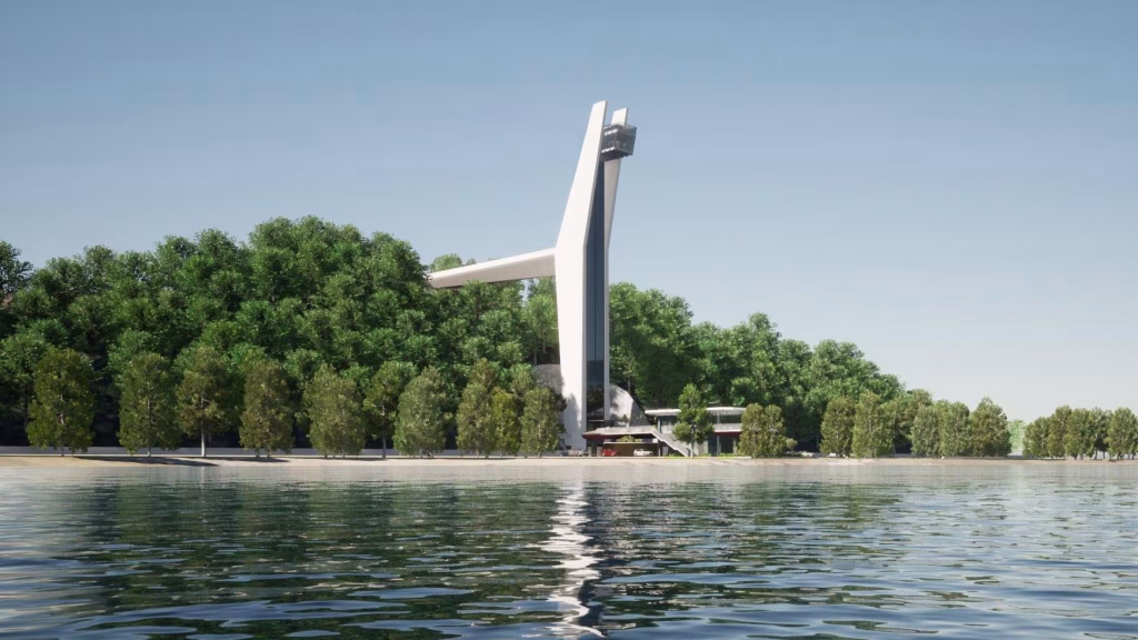 Dvigalo Markovec, Koper, obala