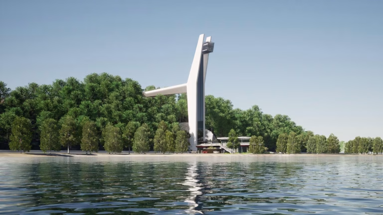 Dvigalo Markovec, Koper, obala