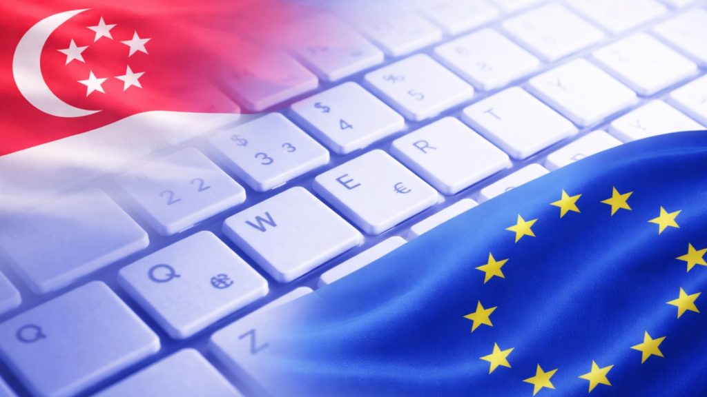 Singapur, EU, digital