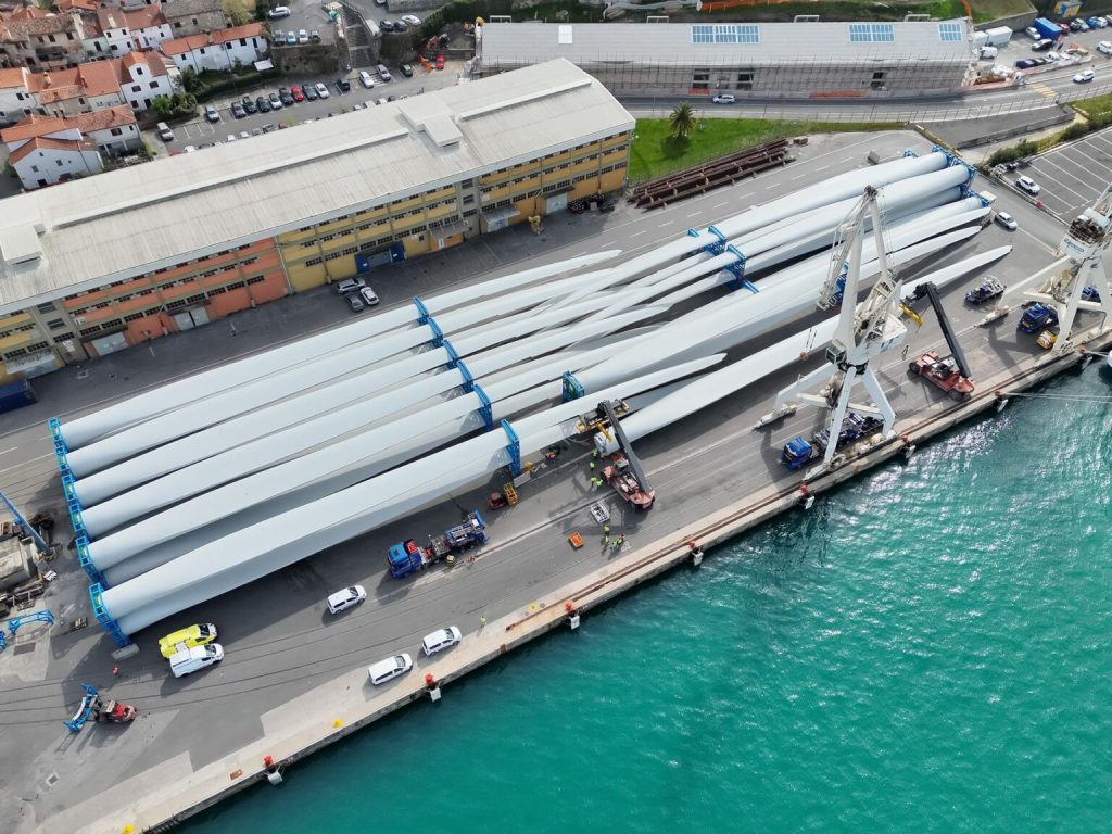 Luka Koper, vetrne elektrarne