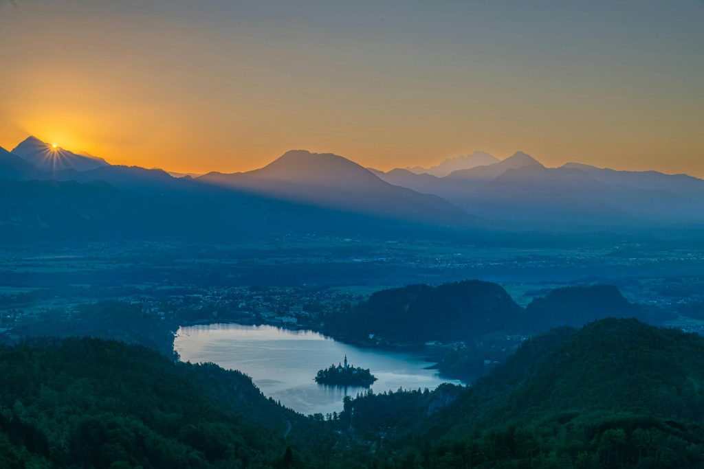 Bled, SLovenija, zemlja