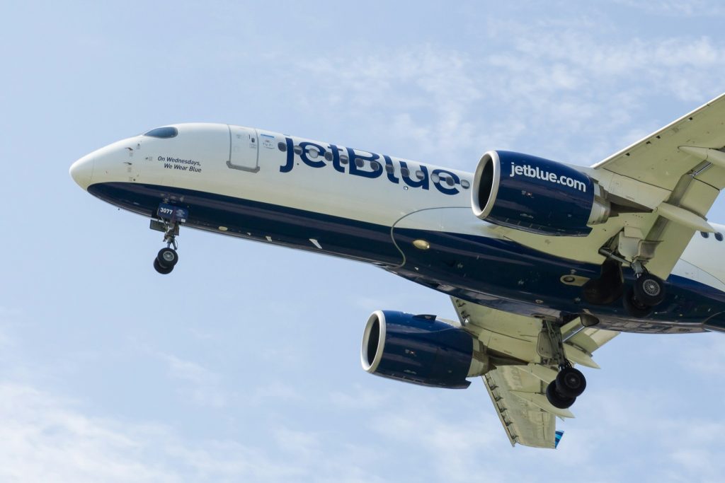 JetBlue, letalo, avion